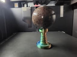 Crystal Sphere Stand 1 3d model