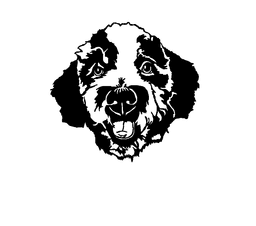 Dog wallart 3d model