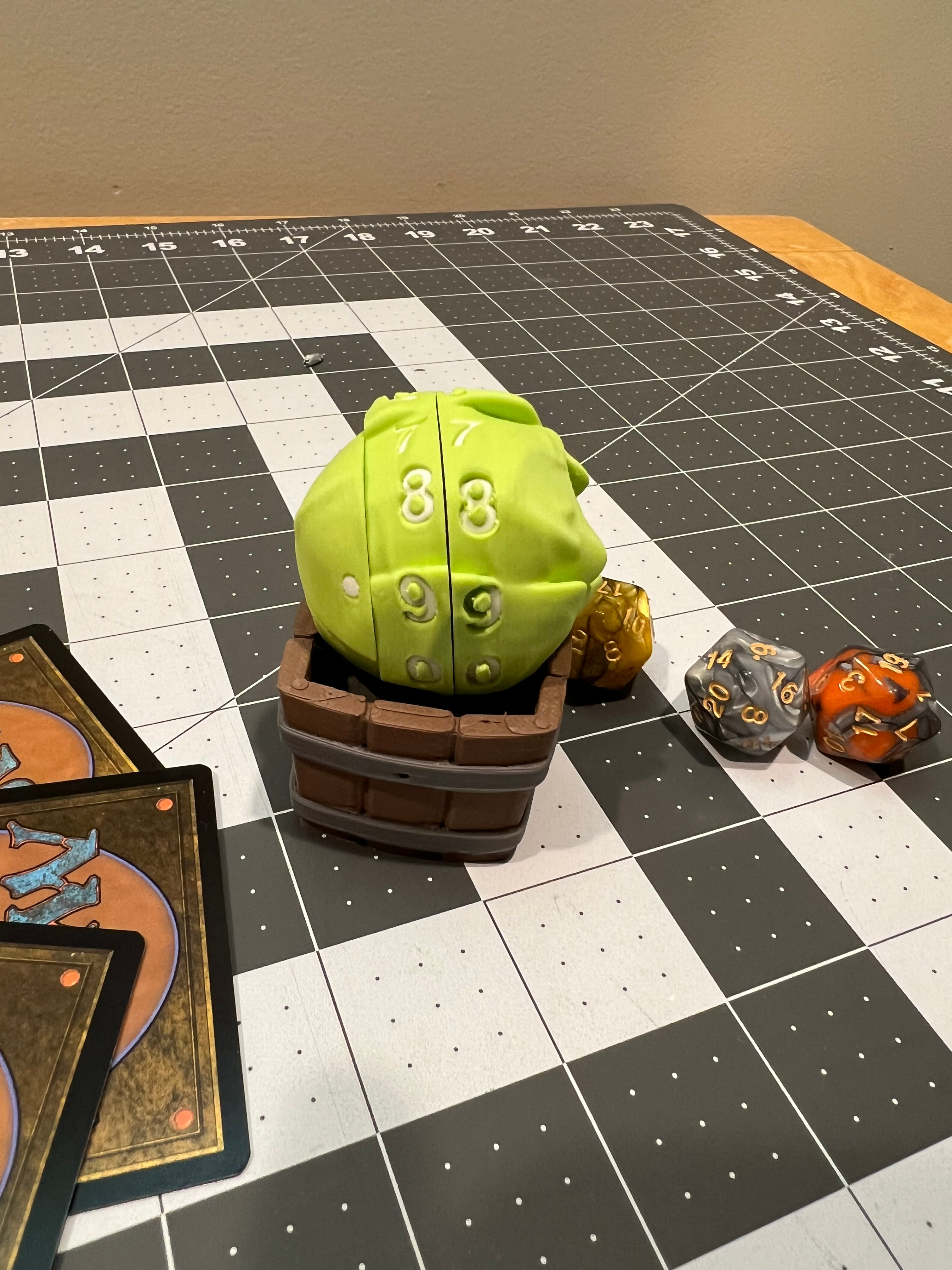Cabbage Life Counter 3d model
