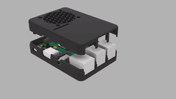 Raspberry Pi 3B+ case (screwless)