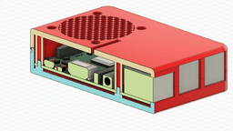 Raspberry Pi 3B+ case (screwless)
