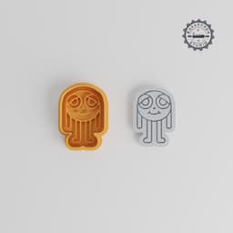 Long Leg Monster Shape Cutter & Stamp Bundle, Perfect for Cookies & Fondant, Includes Spindly Creature & Tall Beast Designs, S/M/L Sizes PRODUCT_3027 3d model
