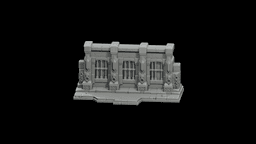 Arcane Prison Cell Block STL - Printable D&D Tabletop Terrain 3d model