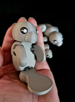 Manfred the Manatee (Commercial Use) 3d model