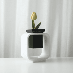 The Seed Planter STL 3D Print File, Home Decor Planter for Plants and Flowers 3d model