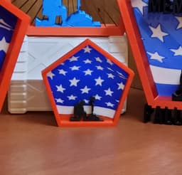 Memorial Day Home Art Collection 3d model