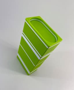 CX68-60 Stackable bin box module for creative home decor 3d print stl 3d model
