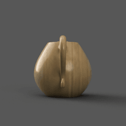 teapot- planter - vase - urn - candy dish - candle holder 3 3d model