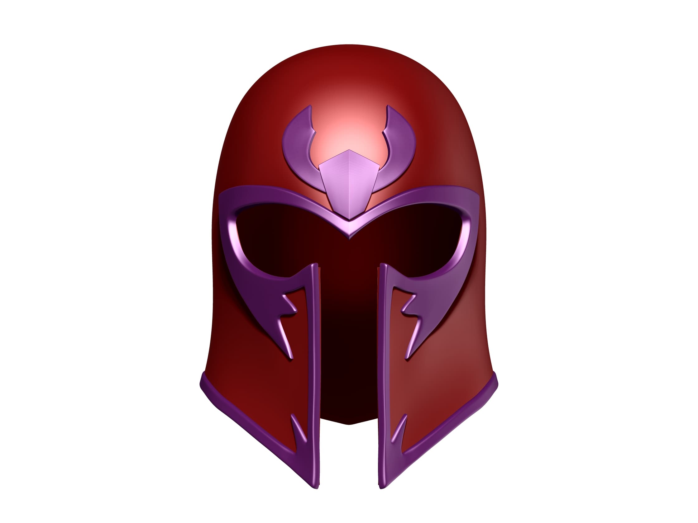 Magneto Helmet 3d model