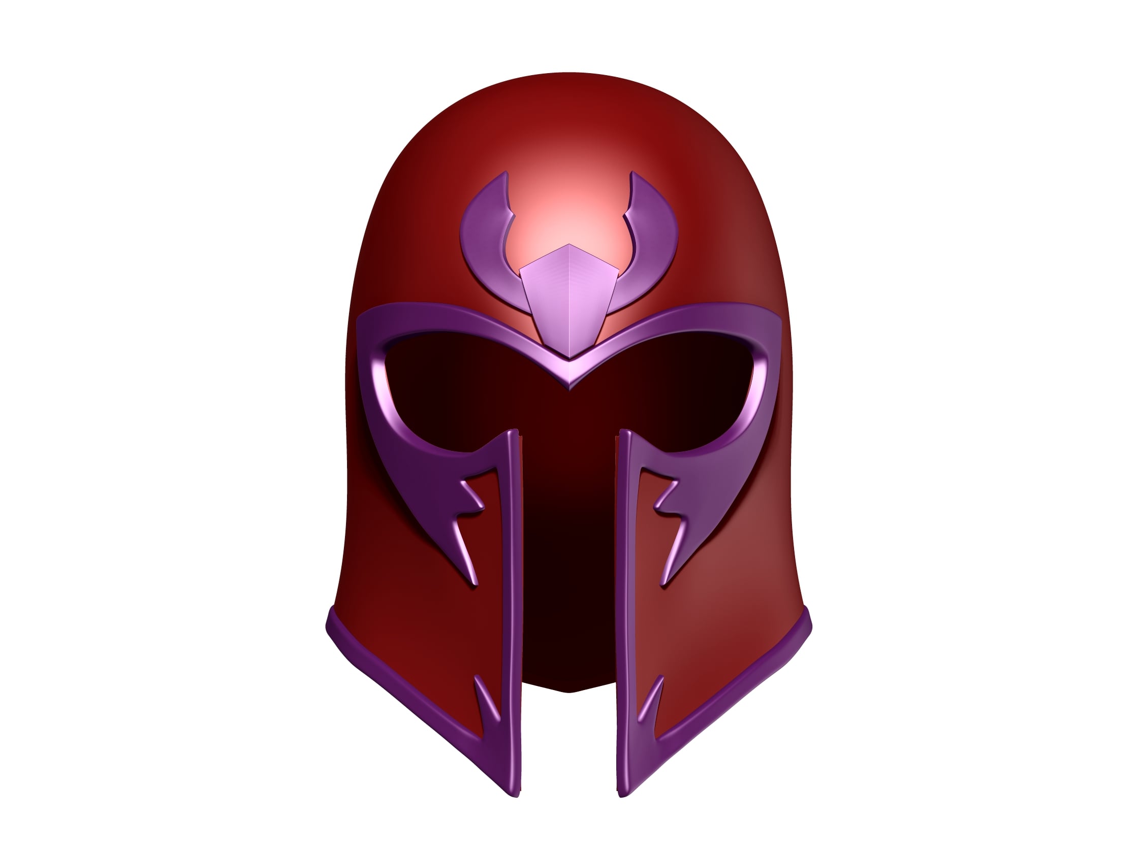Magneto Helmet 3d model