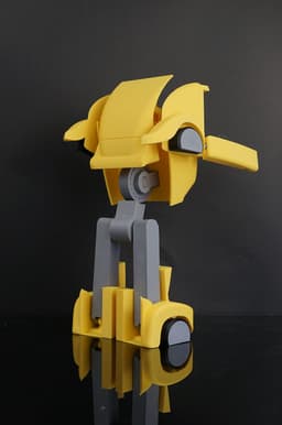 FULLY Transformable Bumble Bee! (No Need for AMS, Supports!) 3d model
