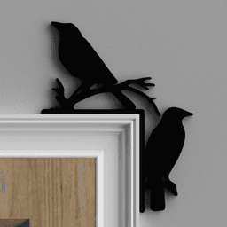 Birds Door Topper 3d model