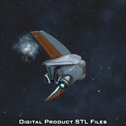 Si Fi Juno Drone Overwatch 2 3d model