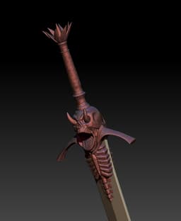 Rebellion Sword 3d model