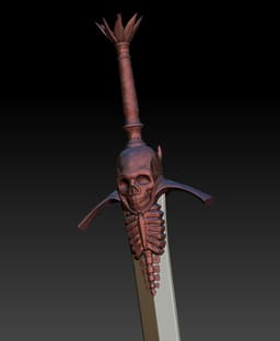 Rebellion Sword 3d model