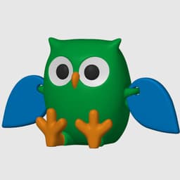 ARTICULATED OWL 3d model