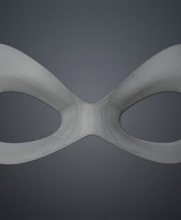 Harley Quinn's Mask - DC 3d model