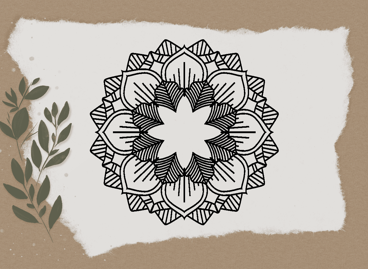 Mandala Decoration 3d model