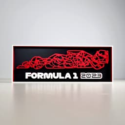 Formula One 2023 Framed Art 3d model