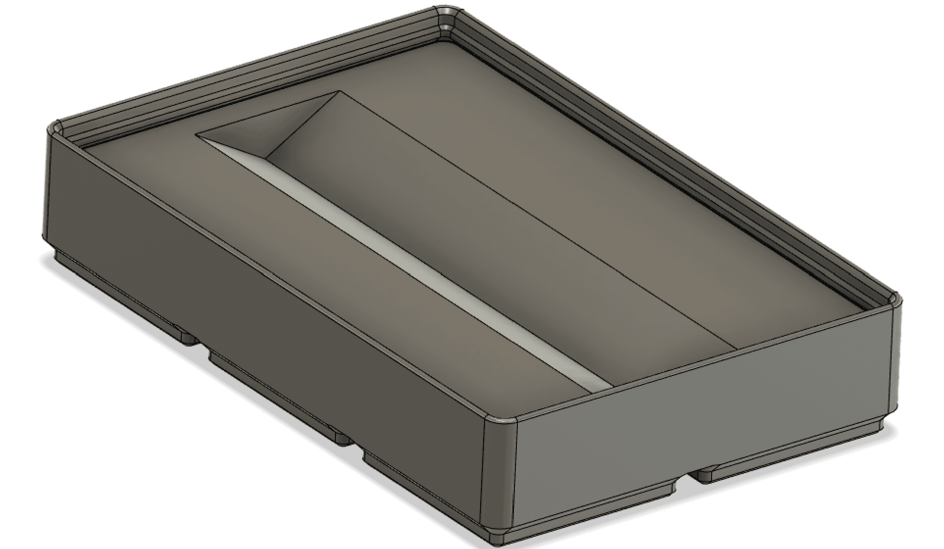 Gridfinity Wyrmwood Tile Display and Storage Blocks 3d model
