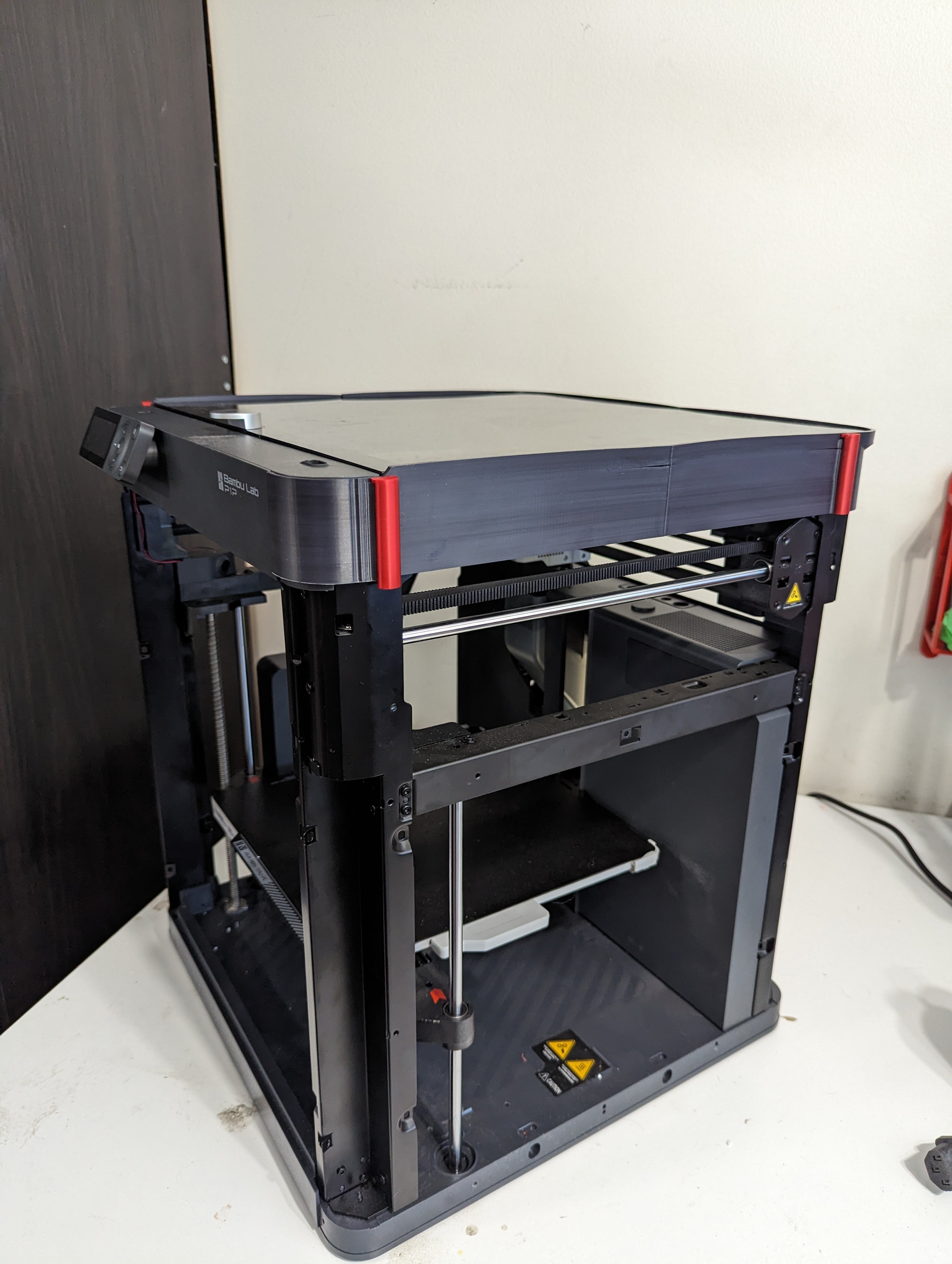 Bambu P1P - X1 Top Glass Adapter 3d model