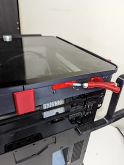 Bambu P1P - X1 Top Glass Adapter 3d model