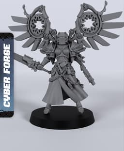 Mistral Squad - With Free Cyberpunk - Sci-Fi Gift Ideas for RPG and Wargamers 3d model