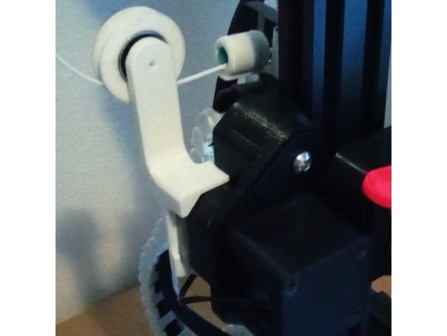 Ender 3 Moter Y Filament Guide 3d model