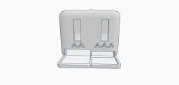 battery dispenser 3d model