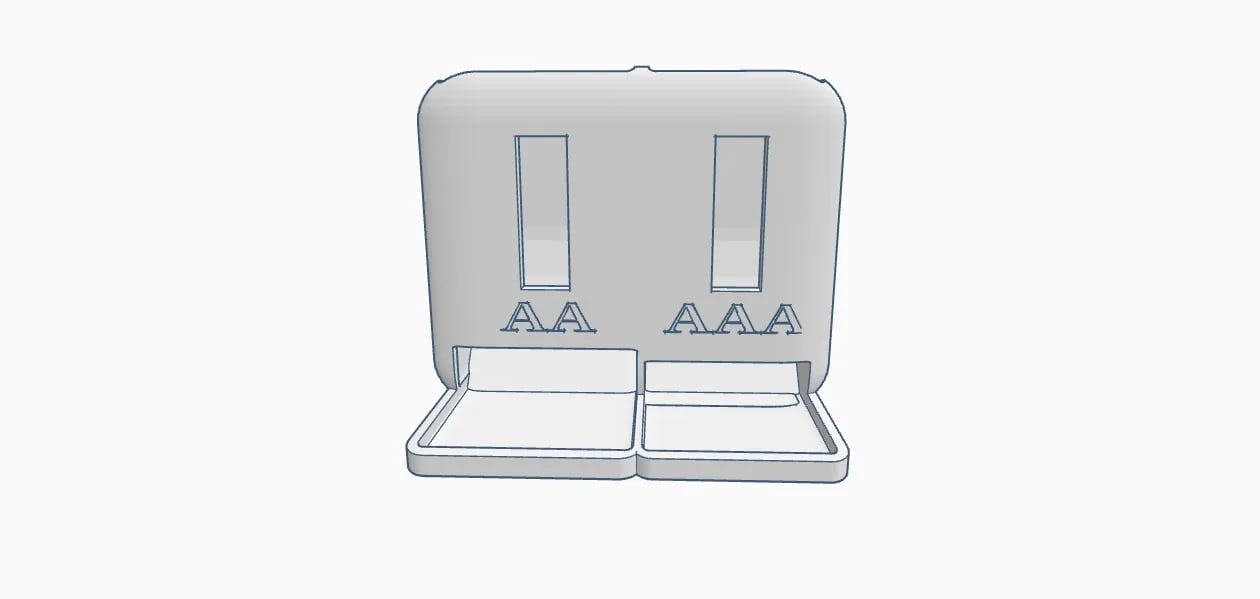 battery dispenser 3d model
