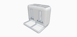 battery dispenser 3d model