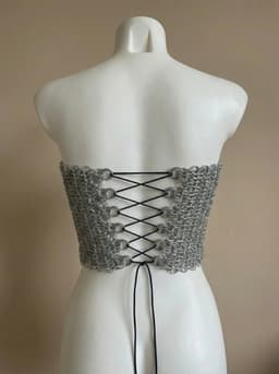 Chainmail corset 3d model