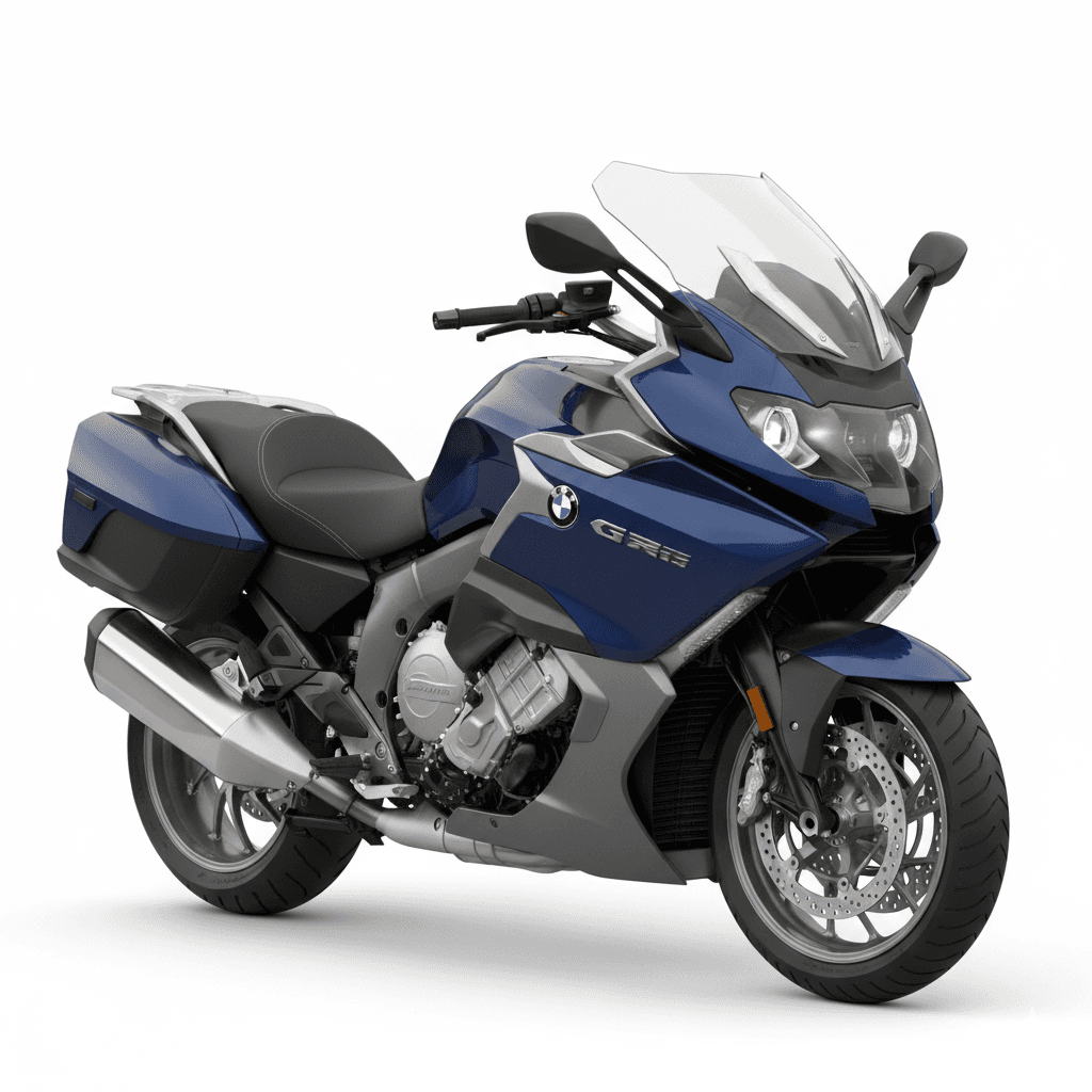 BMW K1600GT Luxury Touring Motorcycle 3d model