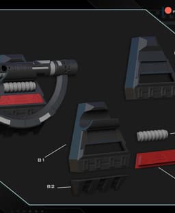 Inquisitor Starkiller armor 3d model