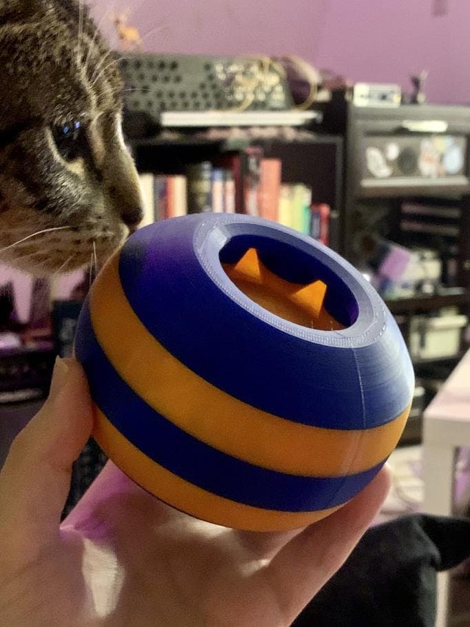 cat feeder toy 3d model