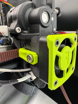 RatRig V-Core 4 rigid toolhead belt clamp 3d model
