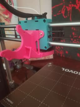 Sovol SV06 Plus 5015 dual fan mount 3d model
