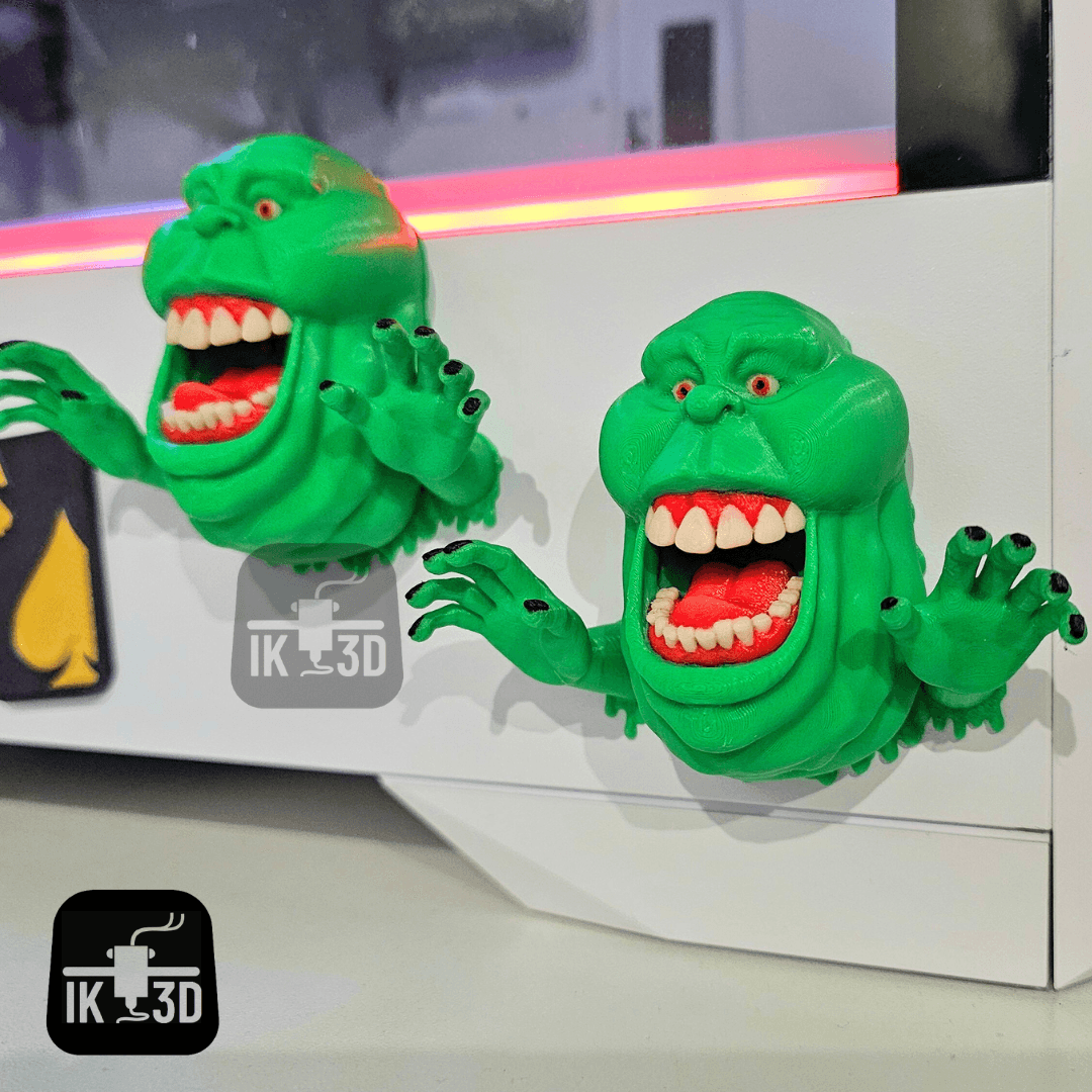 Slimer from Ghostbusters Magnet / 3MF Included / No Supports 3d model