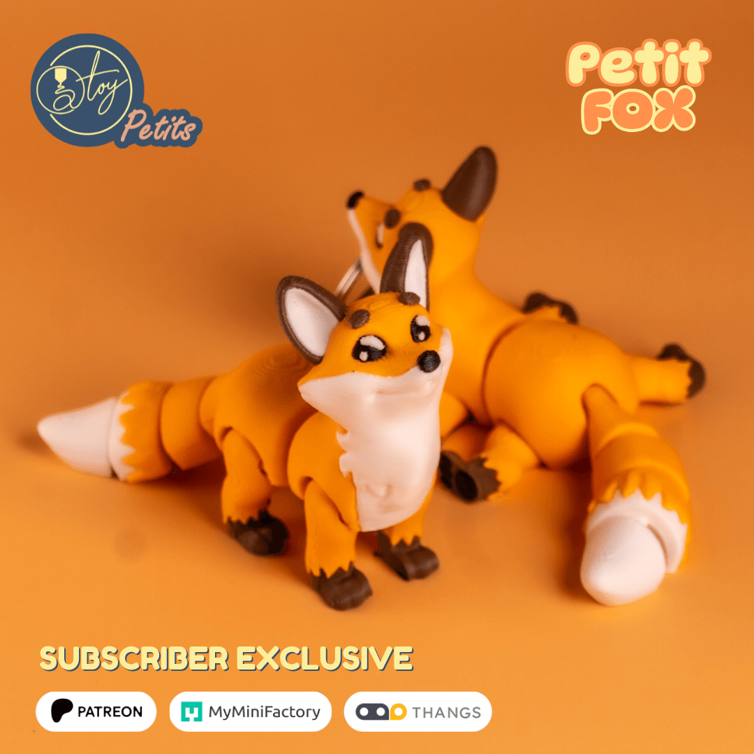 PETIT FOX 3d model