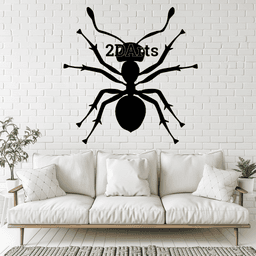 Ant 2D Wall Art/Window Art - Digital STL & SVG Files for 3D Printing and Laser Cutting 3d model