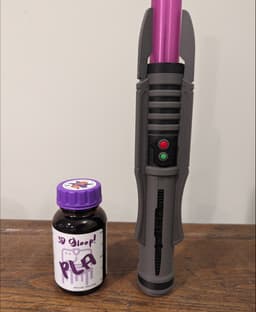 ProtoPasta Stainless Steel Filled Composite and Matte Fiber
AtomicFilament Amethyst Violet
and some 3DGloop 3d model