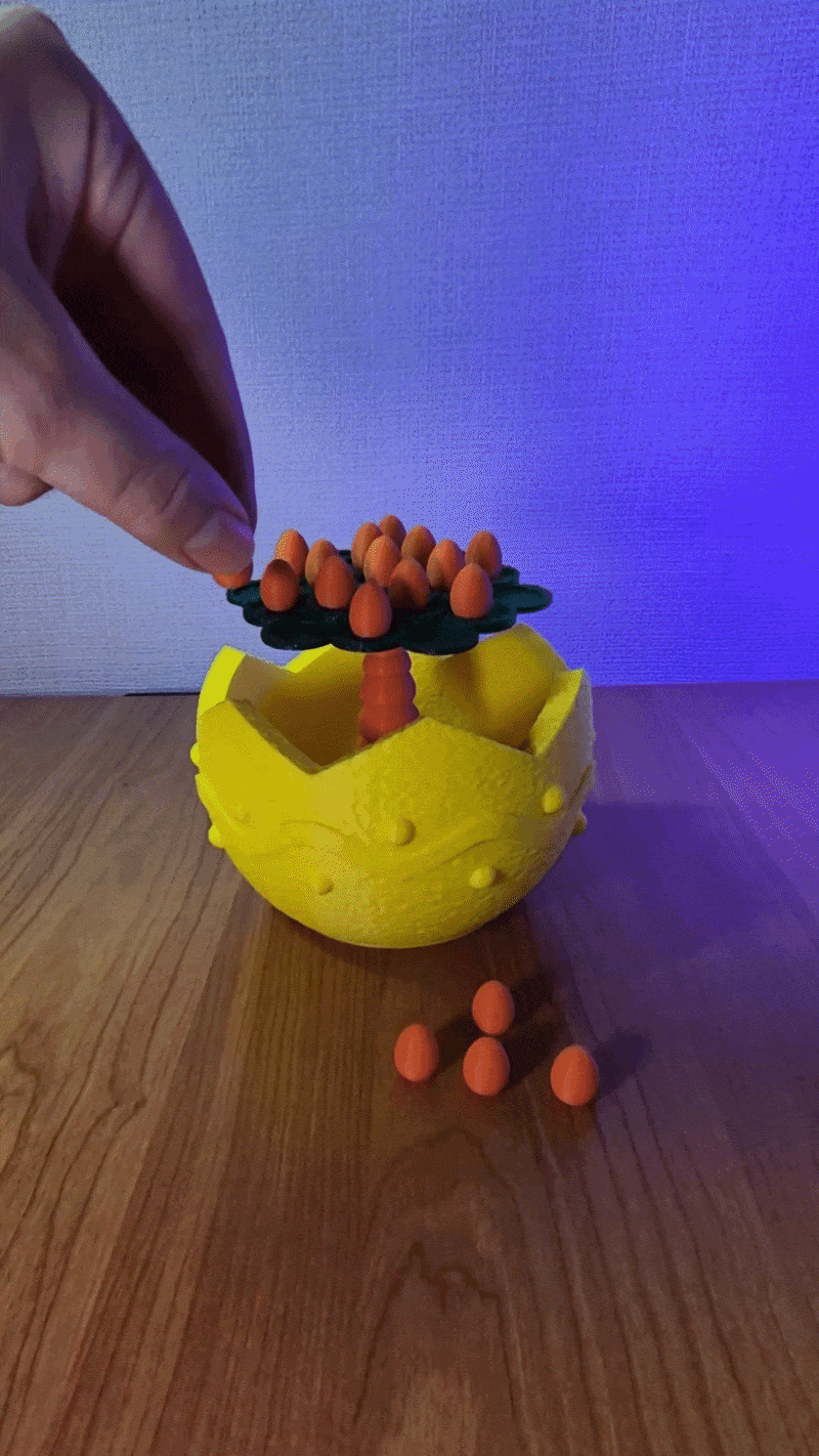 Easter Egg Balance Challenge 3d model