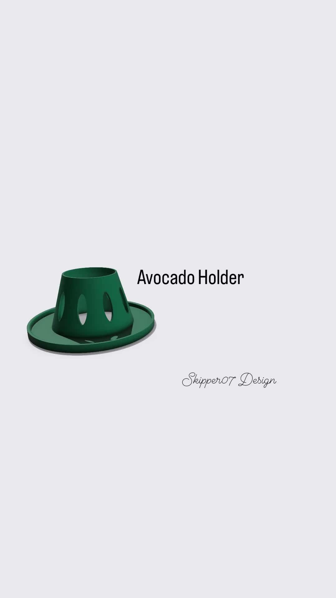 Avocado Holder 1.3.stl 3d model