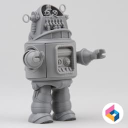 Foldable Robby the robot-SD 3d model