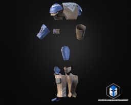 Mando Loyalty Armor - 3D Print Files 3d model