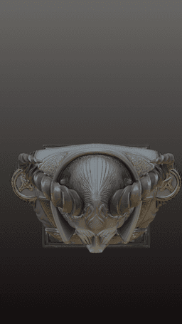 General Mandrillus_The Horned Commander 3d model