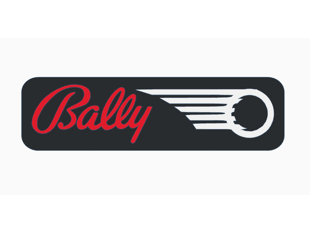 Bally Pinball Logo 3d model