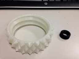 Knurled Nut & Bolt Koozie 3d model