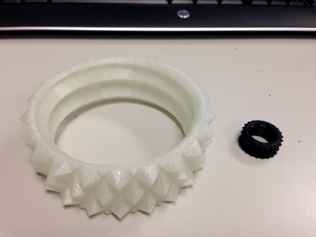 Knurled Nut & Bolt Koozie 3d model