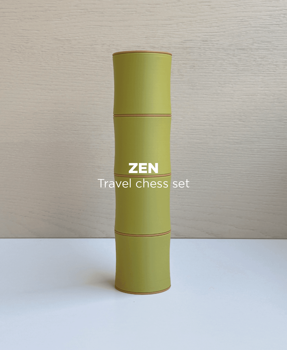 Zen Chess, portable travel chess set. 3d model